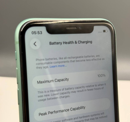 iPhone 11 128GB Green 100%